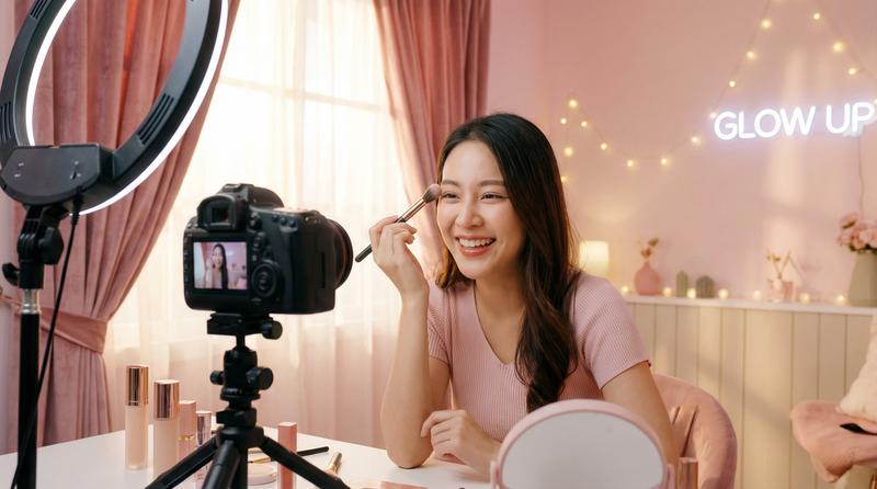 17c一起草美妆视频教程